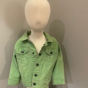 baby GAP Kids Light Green Denim Jacket
